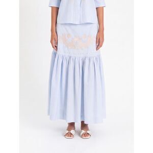 Actitude Twinset Skirt Woman Sky Blue